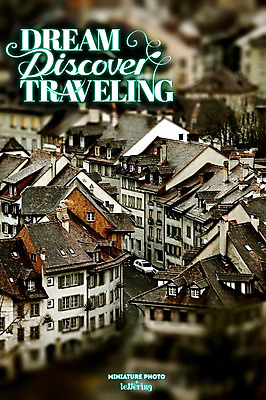 PSD 편집 편집이미지 건축 유럽 여행 지붕 사람없음 건물 마을 디지털아트 레터링 이미지편집 건축물 나라 파일형식