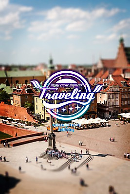 PSD 편집 편집이미지 건축물 건축 유럽 여행 사람없음 광장 폴란드 디지털아트 레터링 이미지편집 나라 파일형식