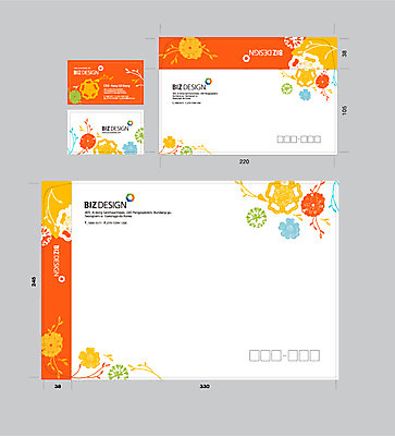 식물 템플릿 문양 컬러 무늬 꽃무늬 명함 명함템플릿 봉투 서류봉투 편지봉투 사람없음 세트 패키지 봉투템플릿 우편봉투 비즈디자인 이미지템플릿 AI파일 꽃 편지 우편물 파일형식 벡터