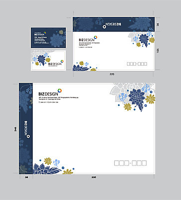 식물 템플릿 꽃 명함 명함템플릿 봉투 서류봉투 편지봉투 사람없음 세트 패키지 봉투템플릿 우편봉투 비즈디자인 이미지템플릿 AI파일 편지 우편물 파일형식 벡터