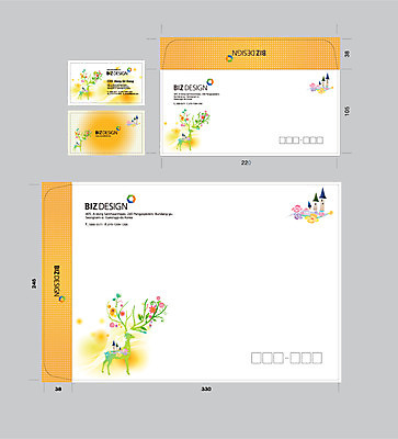 식물 동물 템플릿 한마리 꽃 명함 명함템플릿 사슴 봉투 서류봉투 편지봉투 뿔 사람없음 세트 마을 패키지 봉투템플릿 우편봉투 비즈디자인 이미지템플릿 AI파일 1 포유류 편지 우편물 파일형식 벡터