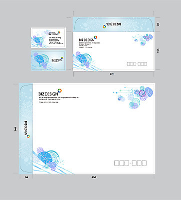 템플릿 문양 컬러 하늘색 무늬 명함 명함템플릿 봉투 서류봉투 편지봉투 사람없음 세트 패키지 봉투템플릿 우편봉투 비즈디자인 이미지템플릿 AI파일 파란색 편지 우편물 파일형식 벡터