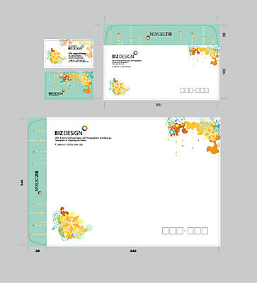 템플릿 문양 컬러 무늬 명함 명함템플릿 봉투 서류봉투 편지봉투 사람없음 세트 노란색 패키지 봉투템플릿 우편봉투 비즈디자인 이미지템플릿 AI파일 편지 우편물 파일형식 벡터