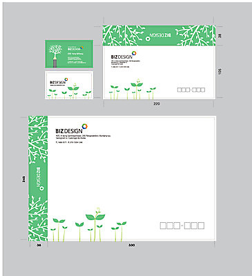 식물 템플릿 컬러 명함 명함템플릿 봉투 서류봉투 편지봉투 사람없음 초록색 세트 새싹 패키지 봉투템플릿 우편봉투 비즈디자인 이미지템플릿 AI파일 편지 우편물 파일형식 벡터
