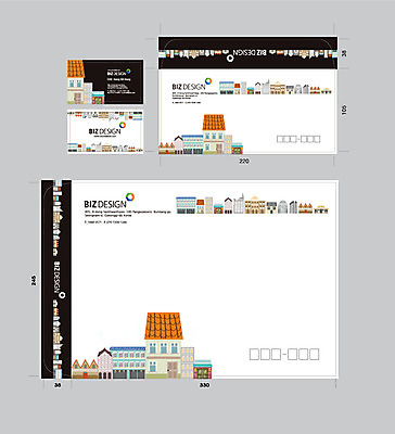 템플릿 명함 명함템플릿 봉투 서류봉투 편지봉투 주택 사람없음 건물 세트 마을 패키지 봉투템플릿 우편봉투 비즈디자인 이미지템플릿 AI파일 건축물 편지 우편물 파일형식 벡터
