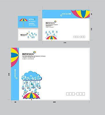구름 템플릿 우산 명함 명함템플릿 봉투 서류봉투 편지봉투 사람없음 세트 컬러풀 비 빗방울 패키지 봉투템플릿 우편봉투 비즈디자인 이미지템플릿 AI파일 자연요소 컬러 날씨 비_날씨 편지 우편물 파일형식 벡터