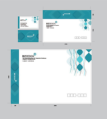 도형 템플릿 문양 선 컬러 무늬 곡선 명함 명함템플릿 봉투 서류봉투 편지봉투 사람없음 파란색 세트 패키지 봉투템플릿 우편봉투 비즈디자인 이미지템플릿 AI파일 편지 우편물 파일형식 벡터