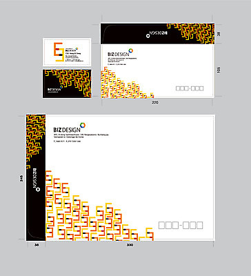 템플릿 문양 선 무늬 명함 명함템플릿 봉투 서류봉투 편지봉투 사람없음 세트 패키지 봉투템플릿 우편봉투 비즈디자인 이미지템플릿 AI파일 편지 우편물 파일형식 벡터