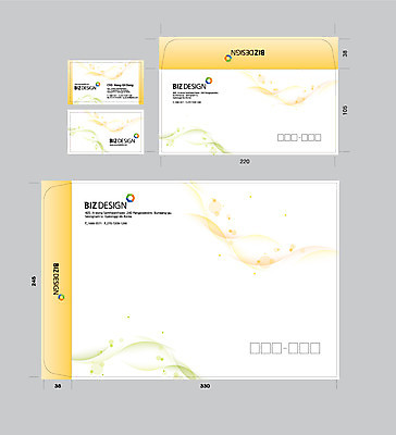 템플릿 문양 선 컬러 무늬 곡선 명함 명함템플릿 봉투 서류봉투 편지봉투 사람없음 세트 노란색 패키지 봉투템플릿 우편봉투 비즈디자인 이미지템플릿 AI파일 편지 우편물 파일형식 벡터