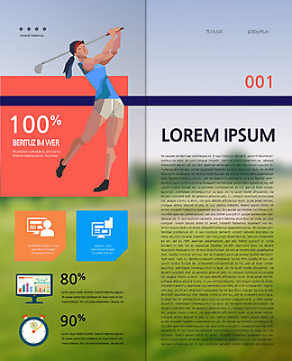 전신 PSD 템플릿 편집 표지디자인 북디자인 출판디자인 여자 내지 리플렛 시계 백그라운드 골프 2단접지 북커버 건강 한명 서기 들기 사람 팜플렛 성인 앞모습 컴퓨터 골프채 여자만 여자한명만 성인여자만 성인만 이미지템플릿 1 뷰포인트 모션 골프용품 전자제품 구기 파일형식