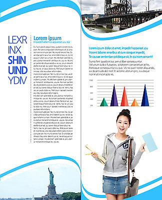 PSD 템플릿 편집 해외 표지디자인 북디자인 출판디자인 여자 교육 내지 리플렛 대학생 백그라운드 2단접지 북커버 그래프 서기 미소 들기 사람 동양인 팜플렛 상반신 성인 앞모습 공책 미국 한국인 자유의여신상 대학교육 유학 여자만 성인여자만 성인만 이미지템플릿 학생 뷰포인트 북아메리카 모션 문구용품 표정 인종 세계문화유산 파일형식