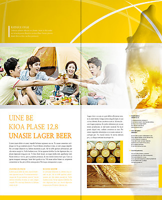 PSD 템플릿 편집 표지디자인 북디자인 출판디자인 여자 남자 내지 음식 리플렛 백그라운드 2단접지 북커버 맥주 들기 사람 앉기 동양인 팜플렛 여러명 상반신 성인 캠핑 한국인 성인만 이미지템플릿 다수 모션 레저 주류 인종 파일형식