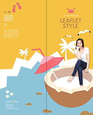 전신 PSD 외국인 템플릿 편집 표지디자인 북디자인 출판디자인 여자 표지 음식 리플렛 백그라운드 2단접지 북커버 갈매기 빨대 한명 사람 앉기 팜플렛 성인 해변 앞모습 꽃게 파라솔 쪼리 코코넛 여자만 여자한명만 성인여자만 성인만 이미지템플릿 1 바다 뷰포인트 과일 모션 조류 인종 게 샌들 파일형식