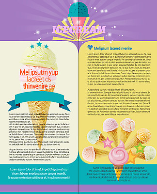 PSD 템플릿 편집 표지디자인 북디자인 출판디자인 별 내지 음식 리플렛 백그라운드 2단접지 북커버 아이스크림 팜플렛 사람없음 이미지템플릿 자연요소 디저트 파일형식