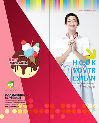 PSD 서양인 외국인 백인 템플릿 편집 표지디자인 북디자인 출판디자인 여자 표지 음식 리플렛 백그라운드 2단접지 북커버 아이스크림 한명 서기 미소 사람 팜플렛 상반신 성인 앞모습 여자만 여자한명만 성인여자만 성인만 이미지템플릿 1 뷰포인트 모션 디저트 표정 인종 파일형식