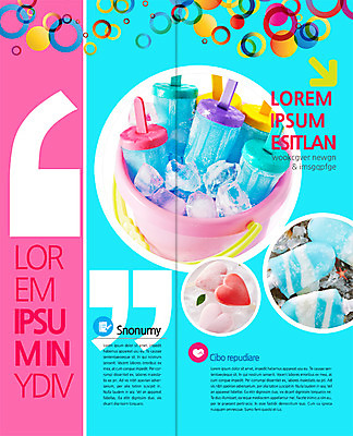 PSD 템플릿 편집 표지디자인 북디자인 출판디자인 내지 음식 리플렛 백그라운드 2단접지 북커버 여름음식 팜플렛 사람없음 얼음 하트 빙수 막대아이스크림 제철음식 이미지템플릿 자연요소 모양 아이스크림 디저트 제철 파일형식 여름_계절