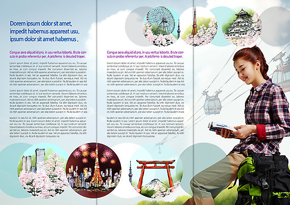 PSD 템플릿 편집 표지디자인 북디자인 출판디자인 여자 내지 리플렛 여행 백그라운드 북커버 3단접지 배낭 불꽃놀이 서기 들기 사람 동양인 팜플렛 상반신 성인 옆모습 일본 한국인 벚꽃 가이드북 여자만 성인여자만 성인만 이미지템플릿 꽃 아시아 뷰포인트 가방 모션 놀이 인종 파일형식