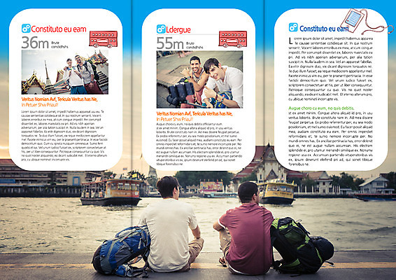 PSD 서양인 외국인 백인 템플릿 편집 표지디자인 북디자인 출판디자인 남자 내지 리플렛 여행 백그라운드 북커버 3단접지 배낭 사람 팜플렛 여러명 상반신 성인 앞모습 뒷모습 남자만 성인남자만 성인만 이미지템플릿 뷰포인트 다수 가방 인종 파일형식