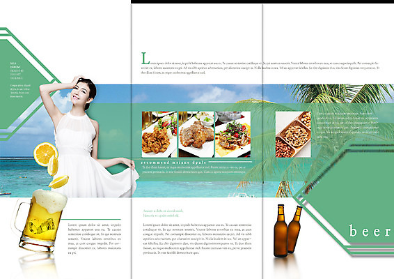 PSD 서양인 외국인 백인 템플릿 편집 표지디자인 북디자인 출판디자인 여자 내지 음식 리플렛 백그라운드 북커버 3단접지 맥주 한명 서기 사람 팜플렛 상반신 성인 해변 앞모습 치킨 레몬 여자만 여자한명만 성인여자만 성인만 치맥 이미지템플릿 1 바다 뷰포인트 과일 모션 주류 인종 닭고기요리 파일형식