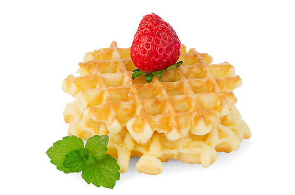 포토 JPG 해외이미지 딸기 실내 사람없음 민트 흰배경 와플 해외202004 해외포토 백그라운드 과일 디저트 내부 흰색 허브 파일형식 이미지허브