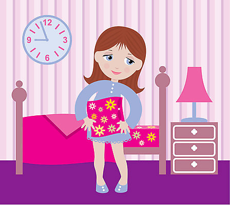 EPS 해외이미지 백인 어린이 시계 분홍색 일러스트 베개 슬리퍼 실내 피곤 관리 사람 카펫 침대 램프 야간 저녁 작음 만화 만족 라일락 해외202004 해외일러스트 자연요소 서양인 꽃 감정 컬러 가구 신발 컨셉 침구 조명 내부 크기 파일형식 벡터 이미지허브