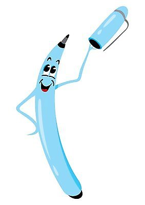 EPS 해외이미지 행복 얼굴 일러스트 공 학교 미소 파란색 사무실 연필 펜 볼펜 쪽지 흰색 만화 오브젝트 그림 고립 캡모자 공급 해외202004 해외일러스트 모자_잡화 교육 감정 컬러 비즈니스 학용품 표정 신체부위 필기구 파일형식 벡터 이미지허브