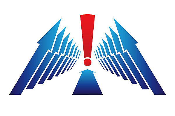 EPS 해외이미지 도로 컨셉 일러스트 비즈니스 모션 성공 출입구 화살 빨간색 파란색 끝 느낌표 목표 골 마지막 방법 해외202004 해외일러스트 기호 길 컬러 교통시설 파일형식 벡터 이미지허브