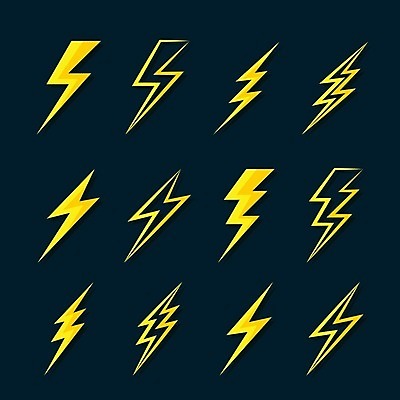EPS 해외이미지 모양 디자인 백그라운드 일러스트 날씨 추상 화살 경고 그래픽 빛 세트 노란색 검은색 힘 에너지 플랫 위험 번개 만화 심볼 사인 속도 볼트 충격 폭풍 고립 뇌우 도예가 스트라이크 엘리먼트 요금 전압 지그재그 힘찬 스타일 해외202004 해외일러스트 직업 컬러 컨셉 무늬 공구 파일형식 벡터 도구 이미지허브