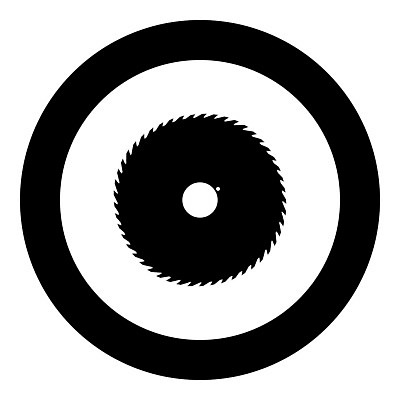 EPS 해외이미지 산업 일러스트 그래픽 금속 검은색 기계 장비 공구 원형 칼날 위험 자르기 오브젝트 사인 날카로움 목공예 철강 톱질 해외202004 해외일러스트 도형 컬러 컨셉 모션 재질 도구 공예 파일형식 벡터 이미지허브