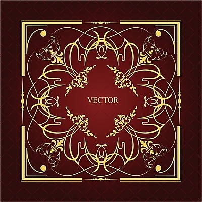 EPS 해외이미지 디자인 일러스트 프레임 사람없음 장식 빈티지 고급 우아함 바로크 빅토리아 해외202004 해외일러스트 컨셉 파일형식 벡터 이미지허브