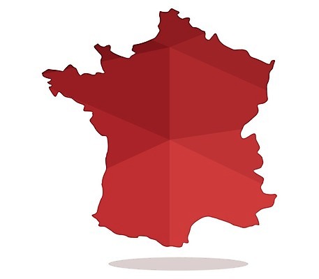 EPS 해외이미지 선 여행 백그라운드 지도 일러스트 검은색 프랑스 윤곽 고립 지리 해외202004 해외일러스트 유럽 컬러 파일형식 벡터 이미지허브