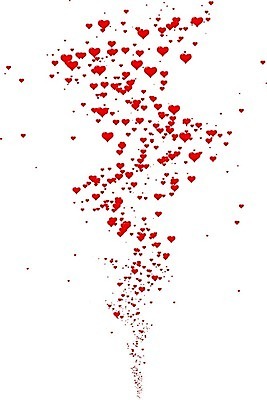 EPS 해외이미지 백그라운드 일러스트 선물 사랑 사람없음 빨간색 하트 광택 엘리먼트 해외202004 해외일러스트 모양 감정 컬러 파일형식 벡터 이미지허브