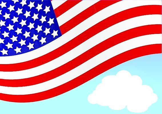 EPS 해외이미지 구름 디자인 별 파도 백그라운드 일러스트 장식 빨간색 파란색 미국 줄무늬 축하 깃발 불기 심볼 사인 웨이브 애국심 독립 정치 해외202004 해외일러스트 자연요소 바다 컬러 컨셉 북아메리카 무늬 모션 파일형식 벡터 이미지허브