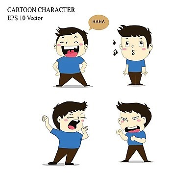 EPS 해외이미지 캐릭터 남자 행복 감정 얼굴 일러스트 비즈니스 웃음 사람 소년 성인 세트 외침 분노 흰색 좌절 만화 하품 고립 마스코트 휘파람 해외202004 해외일러스트 일러캐릭터 어린이 컬러 컨셉 표정 신체부위 소리 생리현상 파일형식 벡터 이미지허브