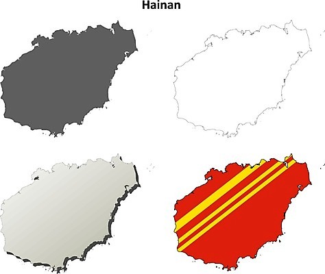 EPS 해외이미지 디자인 실루엣 바다 섬 여행 지도 일러스트 세트 3D 중국 공백 경계선 윤곽 영토 지역 남쪽 고립 분할 디테일 해외202004 해외일러스트 아시아 선 촬영기법 방향 디지털합성 경계 파일형식 벡터 이미지허브