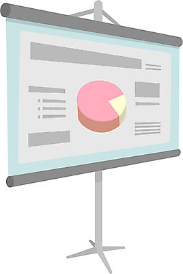 EPS 해외이미지 일러스트 비즈니스 그래프 컴퓨터그래픽 사무실 발표 미끄럼틀 심볼 보고서 원그래프 해외202004 해외일러스트 그래픽 놀이기구 파일형식 벡터 이미지허브
