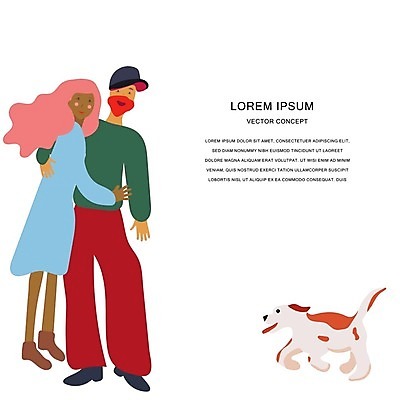 EPS 해외이미지 클립아트 디자인 배너 커플 옷 여자 남자 행복 포스터 문화 백그라운드 컨셉 일러스트 텍스트 함께함 사랑 사람 소년 세트 신용카드 개 만화 심볼 그림 손그림 고립 소셜 엘리먼트 해외202004 해외일러스트 감정 어린이 포유류 관계 금융 파일형식 벡터 동물 경제 이미지허브