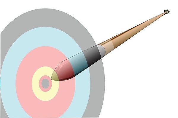EPS 해외이미지 일러스트 화살 미술 끝 목표 속도 슛 고립 과속 직진 카피스페이스 정확 해외202004 해외일러스트 컨셉 문화예술 공백 파일형식 벡터 이미지허브