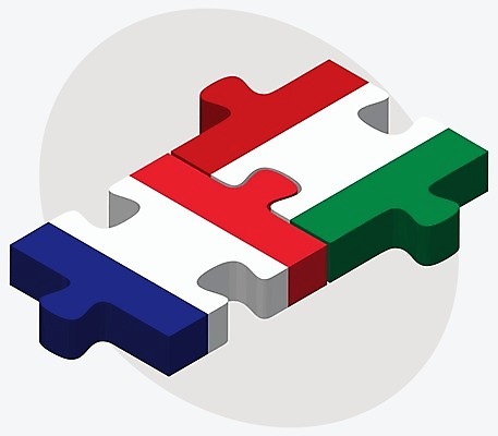 EPS 해외이미지 조각 컨셉 일러스트 비즈니스 관계 협력 함께함 사람 그래픽 3D 프랑스 깃발 퍼즐 연결 결합 접속 오브젝트 흰배경 파리 나눔 해결 헝가리 프랑스어 고립 공화국 부다페스트 전국 정부 정치 통일 해외202004 해외일러스트 문자 유럽 나라 백그라운드 흰색 디지털합성 동유럽 파일형식 벡터 이미지허브