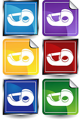 EPS 해외이미지 클립아트 디자인 일러스트 학교 버튼 미술 그래픽 장식 세트 사무실 흰색 투명 롤 테이프 고립 어려움 엘리먼트 해외202004 해외일러스트 교육 컬러 비즈니스 문화예술 문구용품 파일형식 벡터 이미지허브