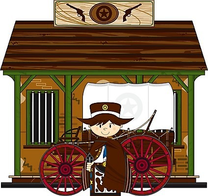 EPS 해외이미지 별 일러스트 사람 건물 권총 총 카우보이 보안관 교도소 감옥 배지 카우보이모자 리볼버 서쪽 해외202004 해외일러스트 자연요소 직업 모자_잡화 건축물 무기 방향 파일형식 벡터 이미지허브