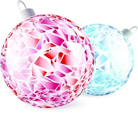 EPS 해외이미지 모양 계절 크리스마스 겨울 일러스트 공 유리 휴가 새해 장식 컬러풀 장난감 장식볼 축하 심볼 오브젝트 모자이크 해외202004 해외일러스트 기념일 컬러 컨셉 재질 파일형식 벡터 이미지허브