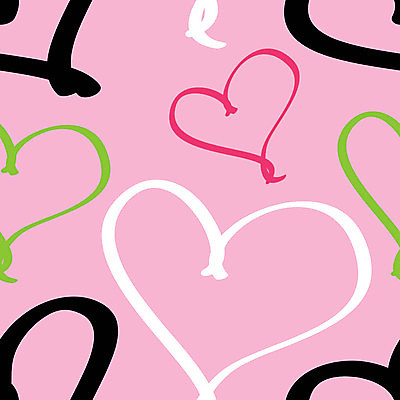 EPS 해외이미지 분홍색 패턴 일러스트 사랑 초록색 검은색 흰색 하트 마음 해외202004 해외일러스트 모양 감정 컬러 무늬 파일형식 벡터 이미지허브
