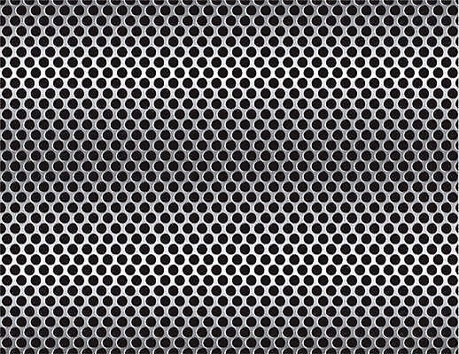 EPS 해외이미지 백그라운드 패턴 일러스트 벽지 추상 미술 빛 반사 금속 검은색 확성기 어둠 덮개 원형 구멍 그릴 은색 철 질감 창살 철강 해외202004 해외일러스트 도형 컬러 무늬 재질 주방용품 문화예술 뚜껑 파일형식 벡터 이미지허브