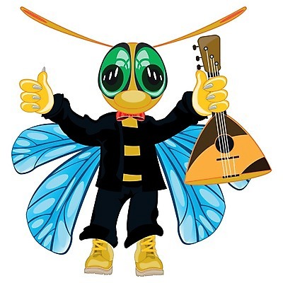 EPS 해외이미지 줄 곤충 날개 일러스트 노래 동화 정장 유행 만화 벌 오브젝트 흰배경 코믹 공상 해외202004 해외일러스트 동물 옷 음악 백그라운드 흰색 파일형식 벡터 이미지허브