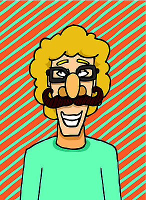 EPS 해외이미지 남자 행복 일러스트 가면 유머 배우 만화 콧수염 변장 연극 인공 해외202004 해외일러스트 감정 문화예술 수염 사람 연예인 파일형식 벡터 이미지허브