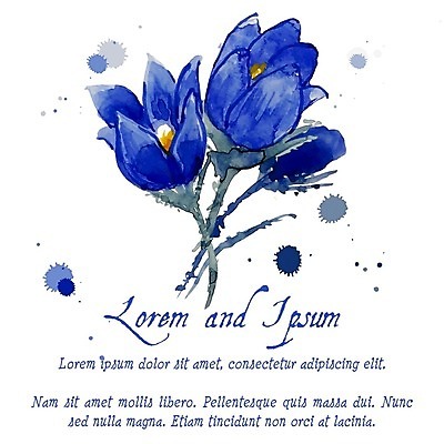 EPS 해외이미지 꽃 줄기 백그라운드 잎 꽃무늬 패턴 일러스트 수채화 사람없음 물 파란색 컬러풀 노란색 속도 핸드메이드 헌병 해외202004 해외일러스트 자연요소 식물 컬러 무늬 군인 파일형식 벡터 이미지허브