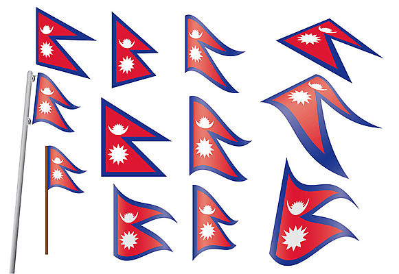 EPS 해외이미지 배너 아시아 불교 일러스트 동양인 목재 빨간색 파란색 세트 금속 흰색 깃발 수집 심볼 사인 깃대 네팔 고립 표준 정확 해외202004 해외일러스트 나무 나라 종교 컬러 컨셉 재료 재질 인종 파일형식 벡터 이미지허브