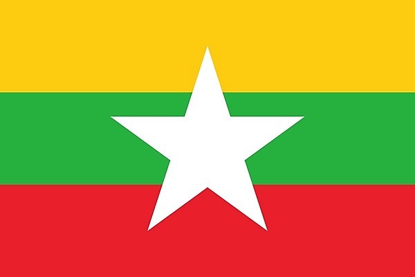 EPS 해외이미지 디자인 배너 아시아 별 여행 백그라운드 컨셉 일러스트 부분 동양인 그래픽 빨간색 초록색 노란색 흰색 깃발 플랫 땅 심볼 사인 심플 치수 애국심 미얀마 버마 쉬운 전국 정중 정확 해외202004 해외일러스트 자연요소 나라 컬러 인종 파일형식 벡터 이미지허브