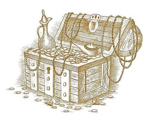 EPS 해외이미지 행복 바다 여행 백그라운드 일러스트 목걸이 바닥 잉크 목재 그래픽 여행가방 기쁨 재산 황금 비밀 보석 스케치 그림 해적 동쪽 보물 발견 욕심 해외202004 해외일러스트 나무 감정 컨셉 가방 재료 장신구 미술 금융 광석 도둑 방향 파일형식 벡터 이미지허브